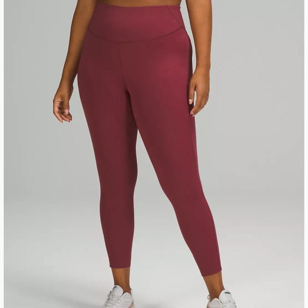 Mulled Wine Lululemon Base Pace Leggings